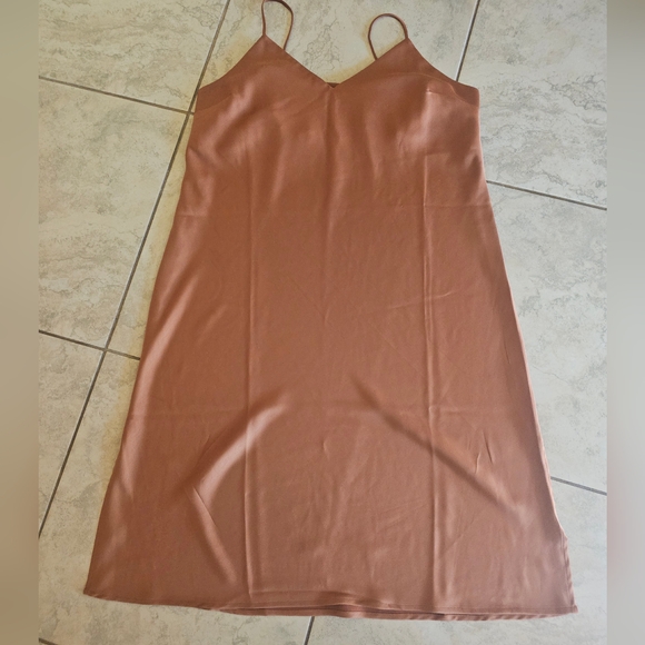 Satin Slip Dress - Picture 1 of 6